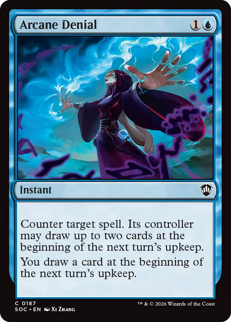 Arcane Denial [Secrets of Strixhaven Commander] | Exor Games Truro