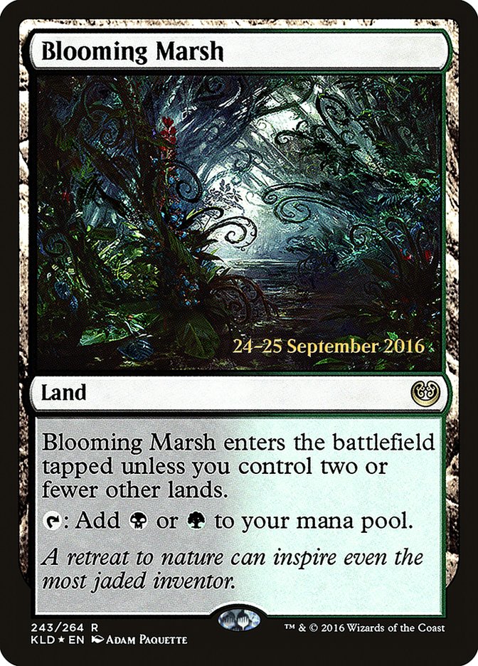 Blooming Marsh [Kaladesh Prerelease Promos] | Exor Games Truro