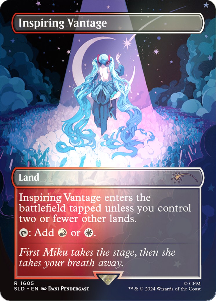Inspiring Vantage (1605) (Rainbow Foil) [Secret Lair Drop Series] | Exor Games Truro