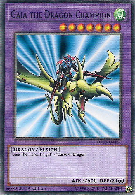 Gaia the Dragon Champion [YGLD-ENA41] Common | Exor Games Truro