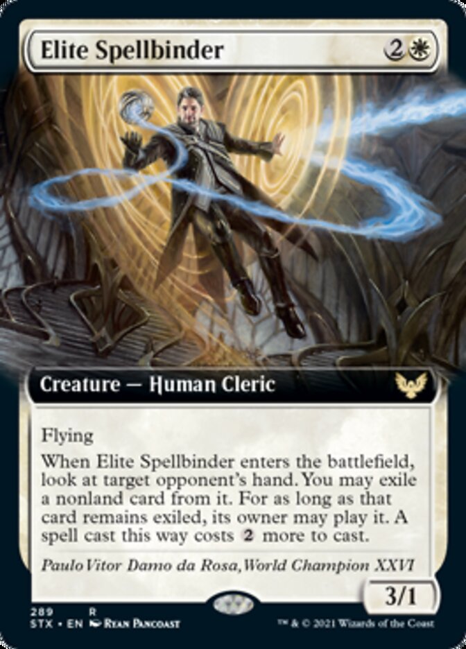 Elite Spellbinder (Extended Art) [Strixhaven: School of Mages] | Exor Games Truro