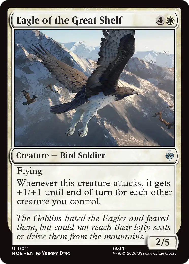 Eagle of the Great Shelf [The Hobbit] | Exor Games Truro