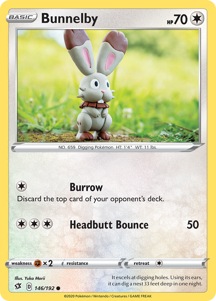 Bunnelby (146/192) [Sword & Shield: Rebel Clash] | Exor Games Truro