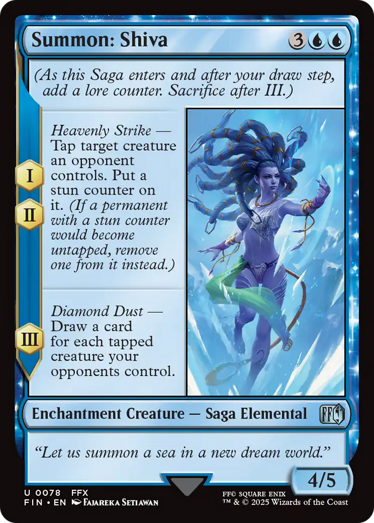 Summon: Shiva [FINAL FANTASY] | Exor Games Truro