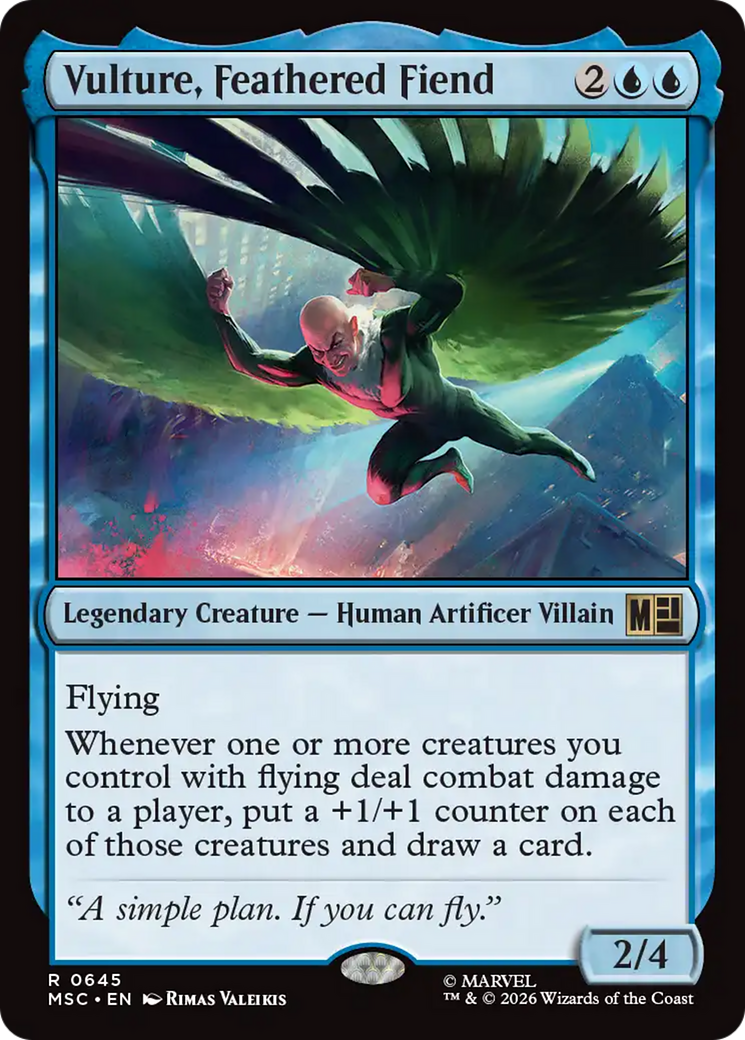 Vulture, Feathered Fiend [Marvel Super Heroes Commander] | Exor Games Truro