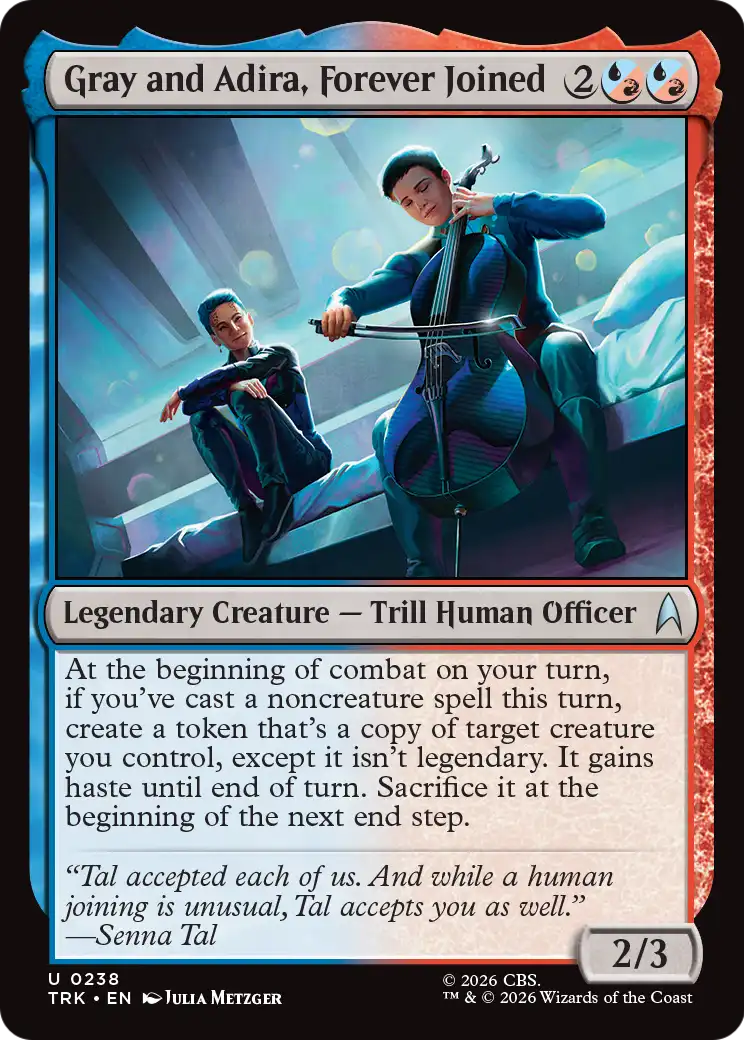 Gray and Adira, Forever Joined [Star Trek] | Exor Games Truro