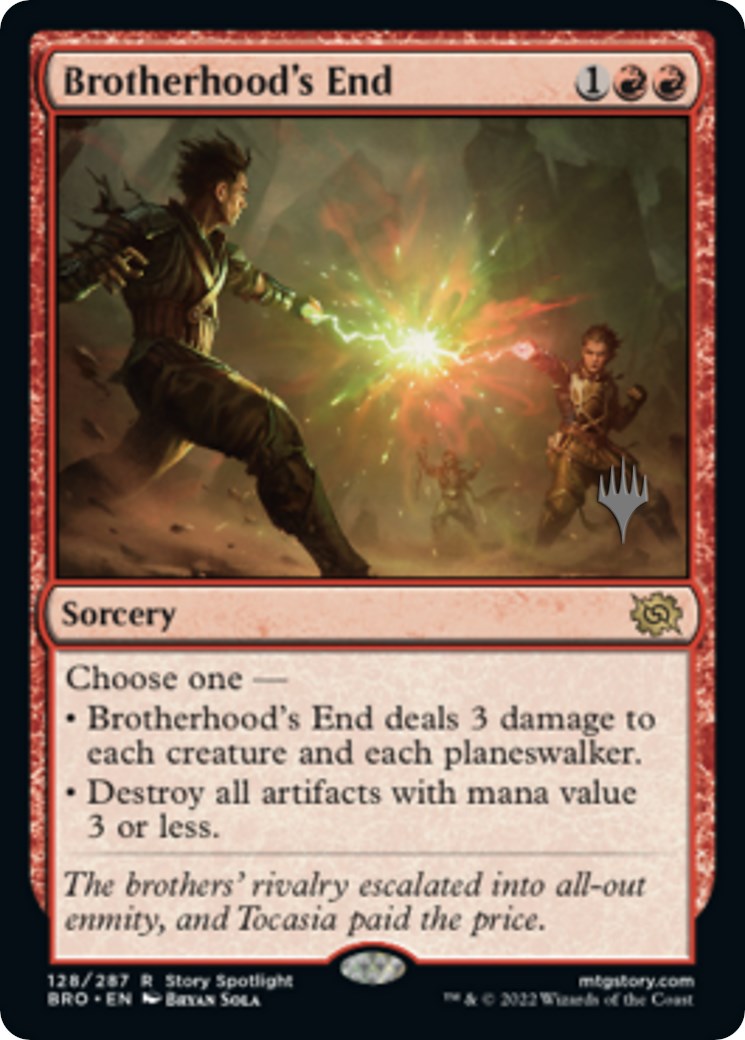 Brotherhood's End (Promo Pack) [The Brothers' War Promos] | Exor Games Truro