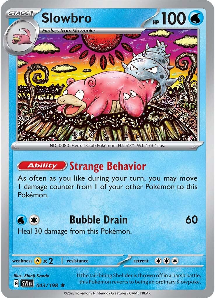 Slowbro (043/198) [Scarlet & Violet: Base Set] | Exor Games Truro