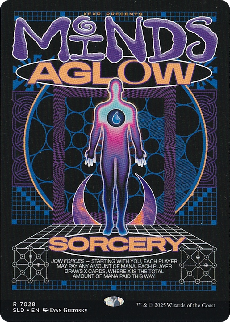 Minds Aglow (Rainbow Foil) [Secret Lair Drop Series] | Exor Games Truro