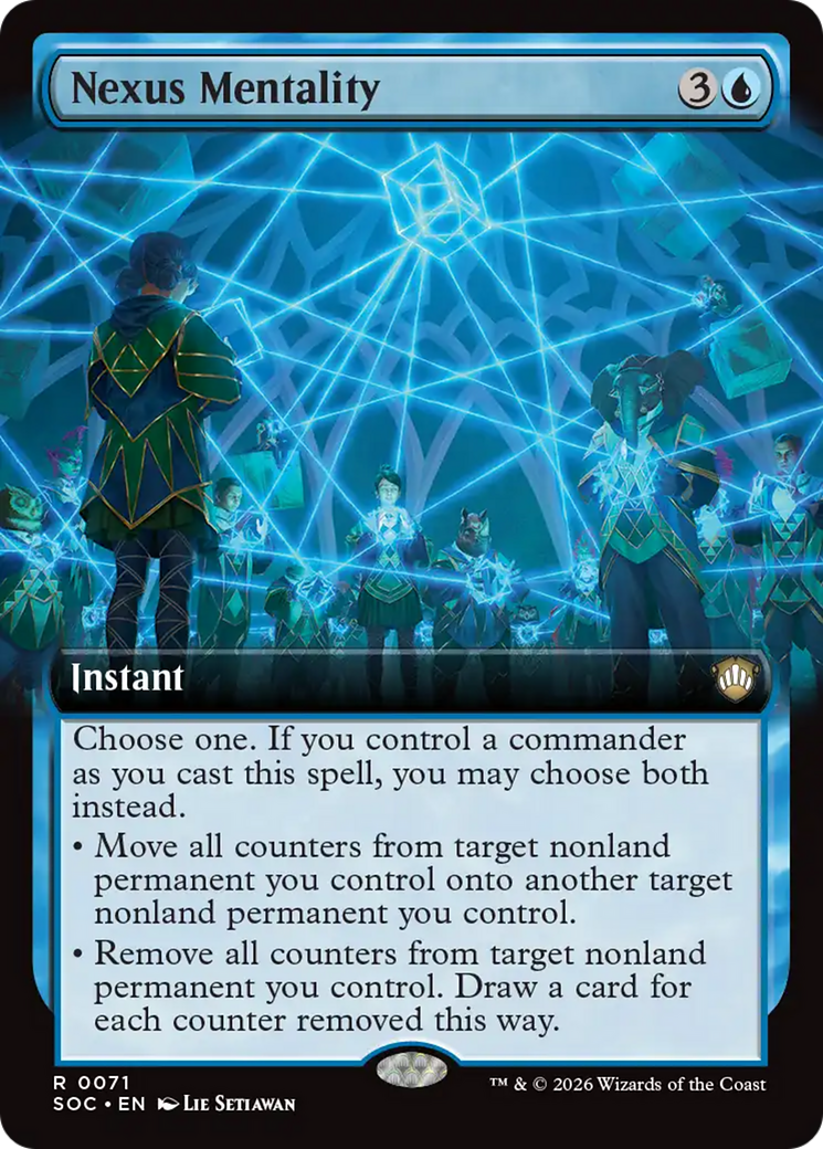 Nexus Mentality (Extended Art) [Secrets of Strixhaven Commander] | Exor Games Truro