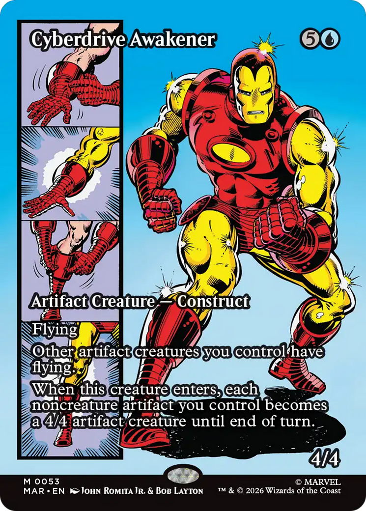 Cyberdrive Awakener (Borderless) [Marvel Universe: Eternal-Legal] | Exor Games Truro