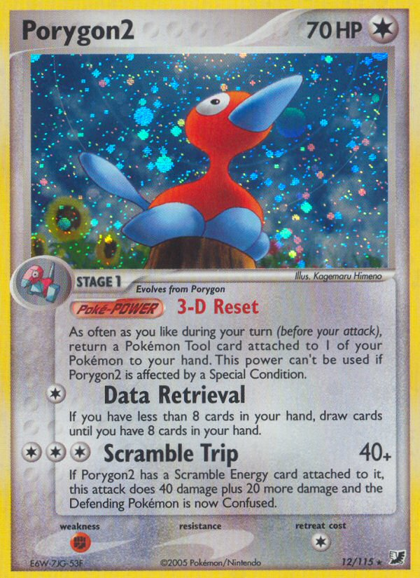 Porygon2 (12/115) [EX: Unseen Forces] | Exor Games Truro