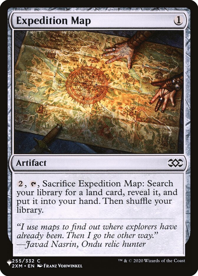 Expedition Map [The List] | Exor Games Truro