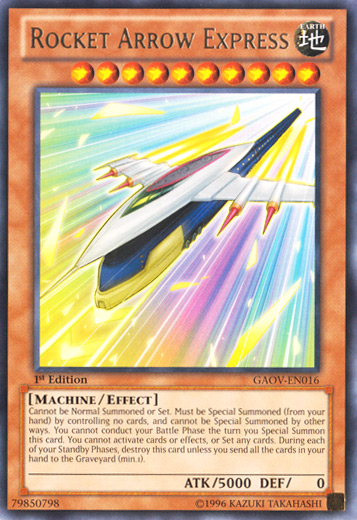Rocket Arrow Express [GAOV-EN016] Rare | Exor Games Truro