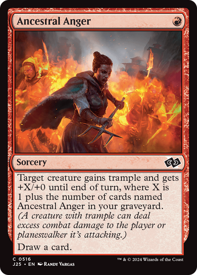 Ancestral Anger [Foundations Jumpstart] | Exor Games Truro