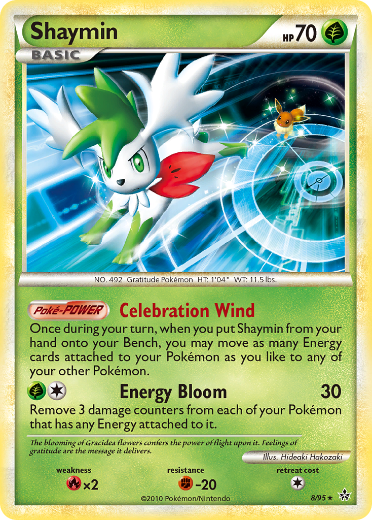 Shaymin (8/95) [HeartGold & SoulSilver: Unleashed] | Exor Games Truro