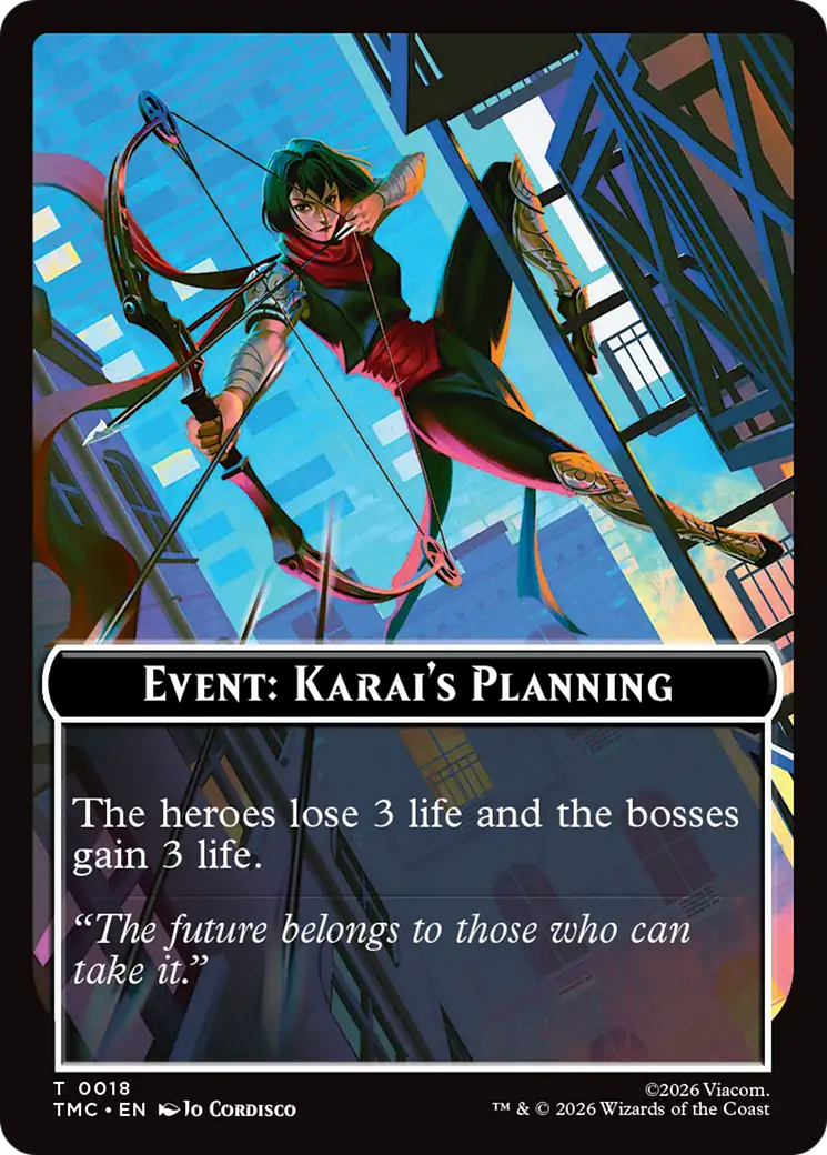 Event: Karai's Planning [Teenage Mutant Ninja Turtles Commander Tokens] | Exor Games Truro