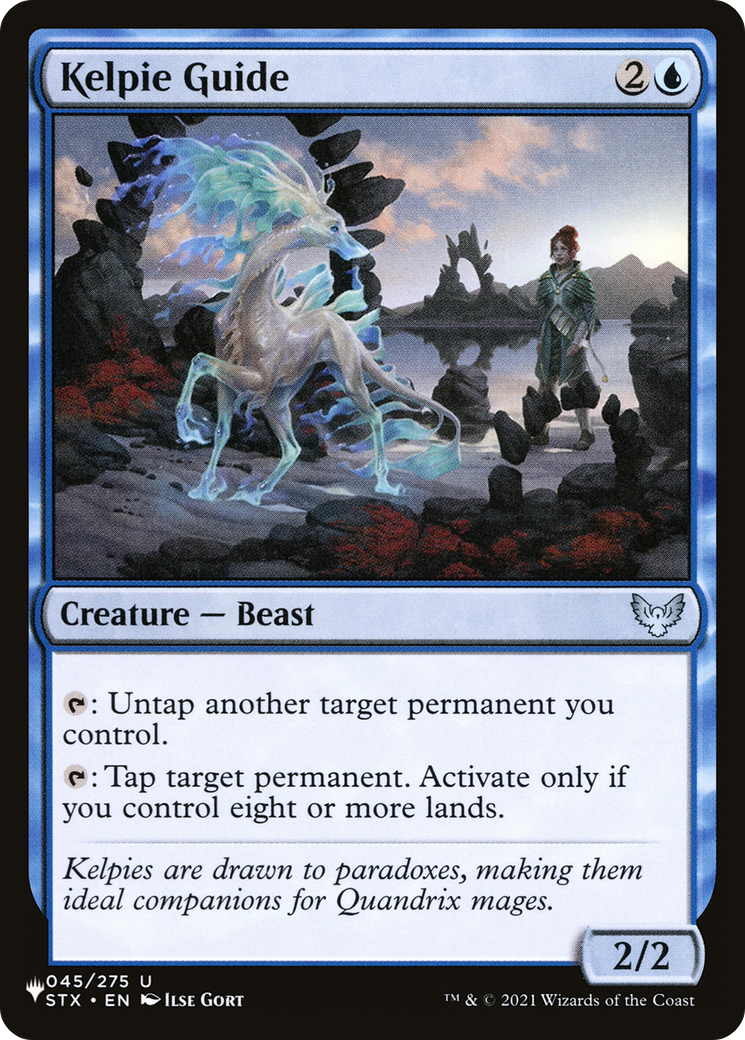 Kelpie Guide [The List] | Exor Games Truro