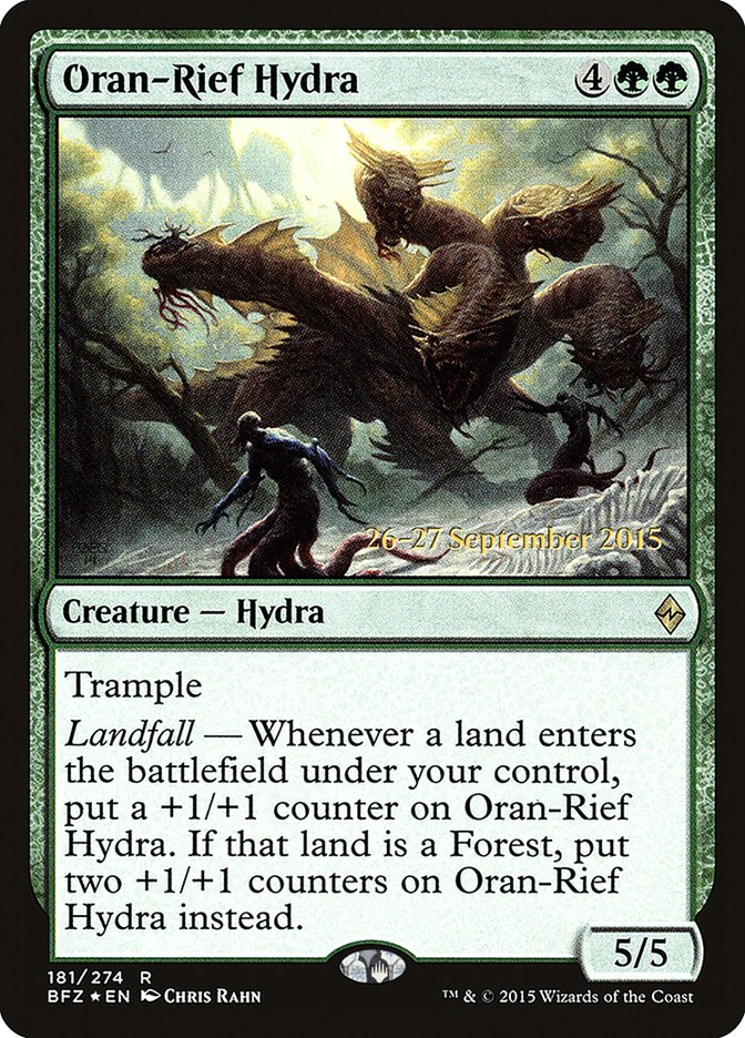 Oran-Rief Hydra [Battle for Zendikar Prerelease Promos] | Exor Games Truro