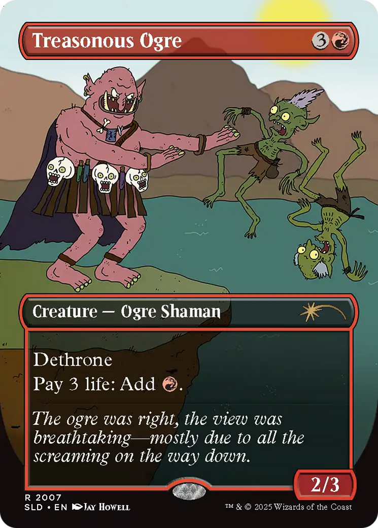 Treasonous Ogre [Secret Lair Drop Series] | Exor Games Truro