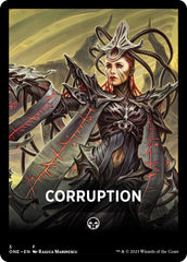 Corruption Theme Card [Phyrexia: All Will Be One Tokens] | Exor Games Truro