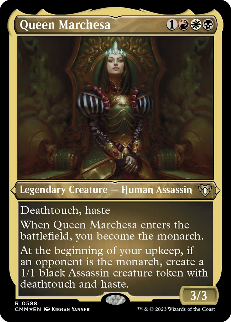 Queen Marchesa (Foil Etched) [Commander Masters] | Exor Games Truro