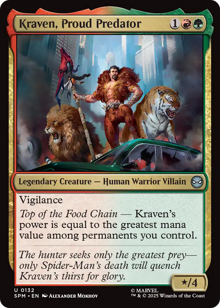 Kraven, Proud Predator [Marvel's Spider-Man] | Exor Games Truro