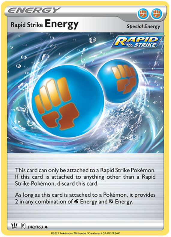 Rapid Strike Energy (140/163) [Sword & Shield: Battle Styles] | Exor Games Truro