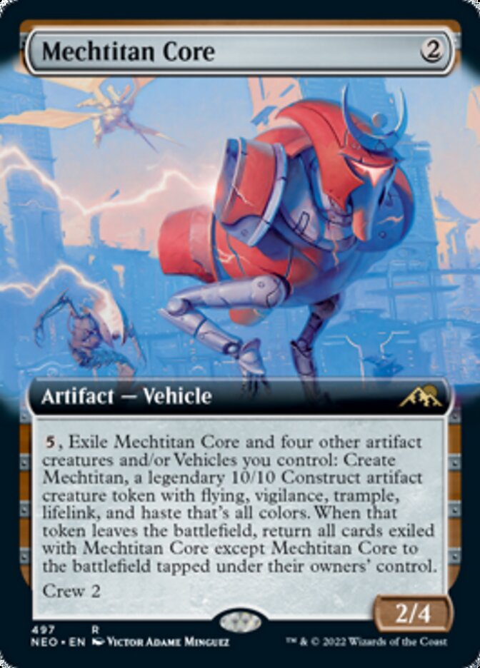 Mechtitan Core (Extended Art) [Kamigawa: Neon Dynasty] | Exor Games Truro