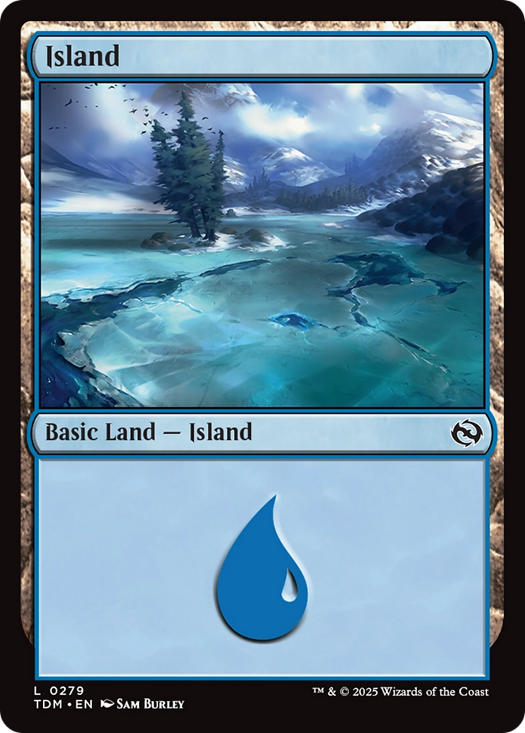 Island (0279) [Tarkir: Dragonstorm] | Exor Games Truro