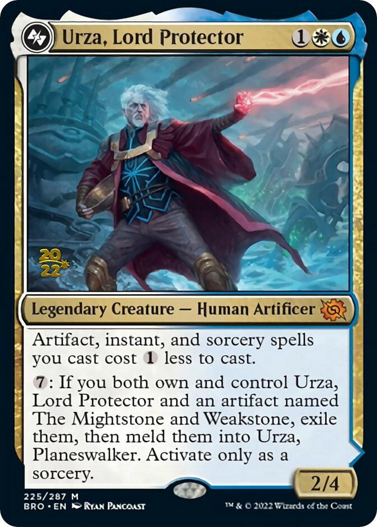 Urza, Lord Protector [The Brothers' War Prerelease Promos] | Exor Games Truro