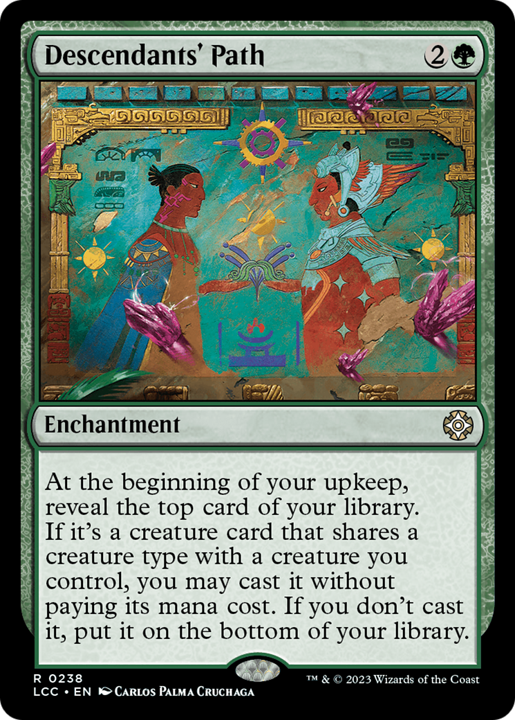 Descendants' Path [The Lost Caverns of Ixalan Commander] | Exor Games Truro