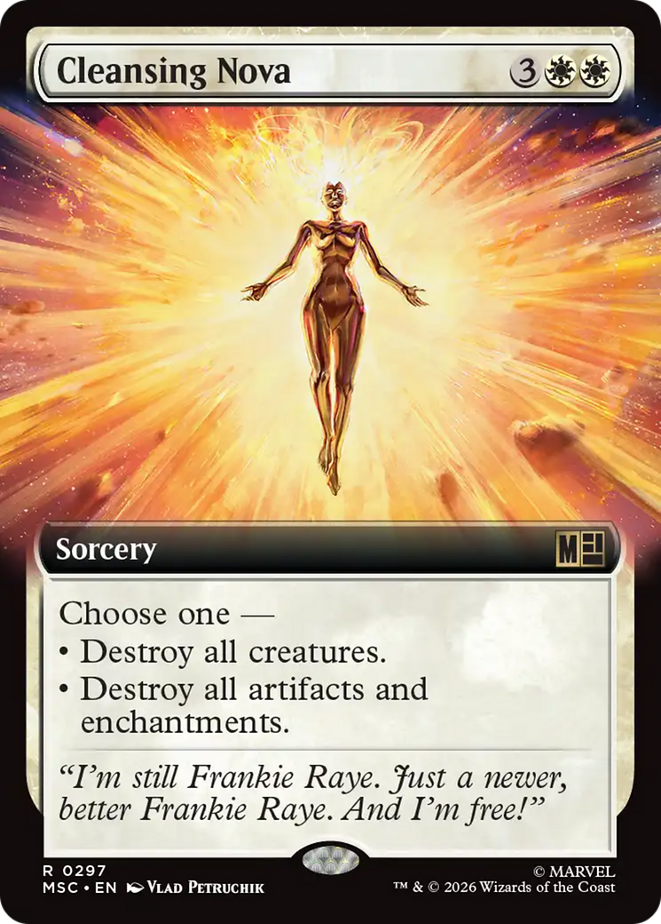 Cleansing Nova (Extended Art) [Marvel Super Heroes Commander] | Exor Games Truro
