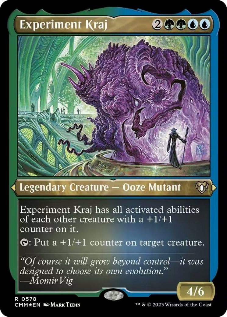 Experiment Kraj (Foil Etched) [Commander Masters] | Exor Games Truro
