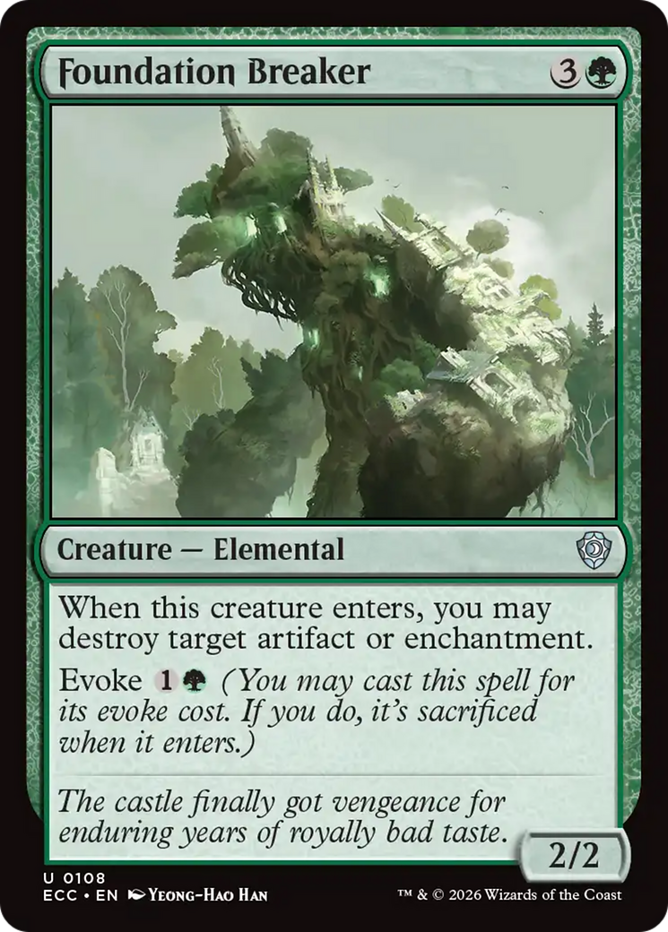 Foundation Breaker [Lorwyn Eclipsed Commander] | Exor Games Truro