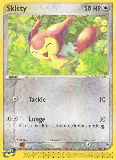 Skitty (71/109) [EX: Ruby & Sapphire] | Exor Games Truro