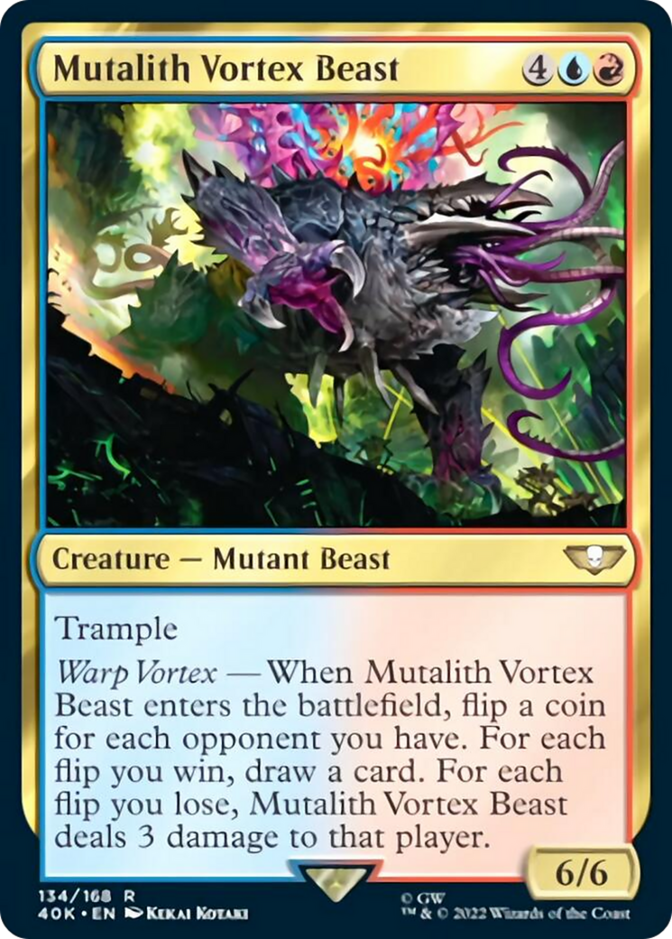 Mutalith Vortex Beast (Surge Foil) [Warhammer 40,000] | Exor Games Truro