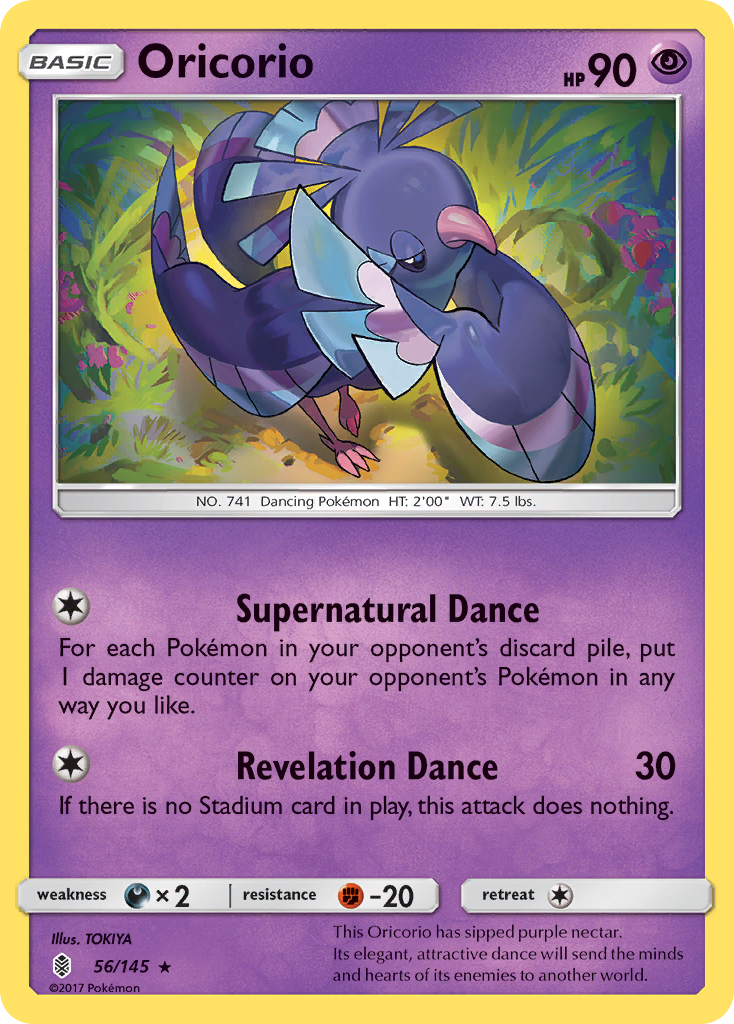 Oricorio (56/145) [Sun & Moon: Guardians Rising] | Exor Games Truro