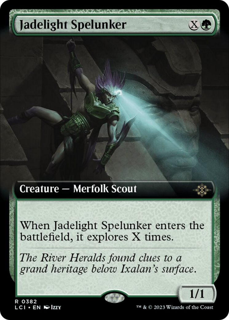 Jadelight Spelunker (Extended Art) [The Lost Caverns of Ixalan] | Exor Games Truro