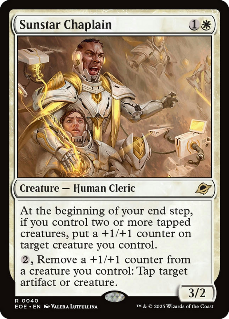 Sunstar Chaplain [Edge of Eternities] | Exor Games Truro