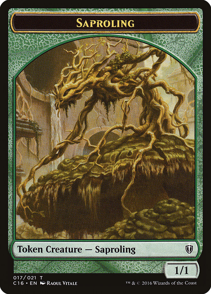 Saproling Token (017/021) [Commander 2016 Tokens] | Exor Games Truro