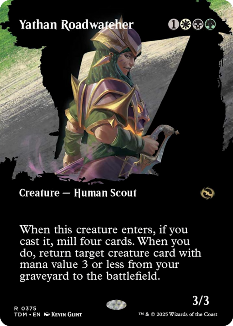 Yathan Roadwatcher (Borderless) [Tarkir: Dragonstorm] | Exor Games Truro