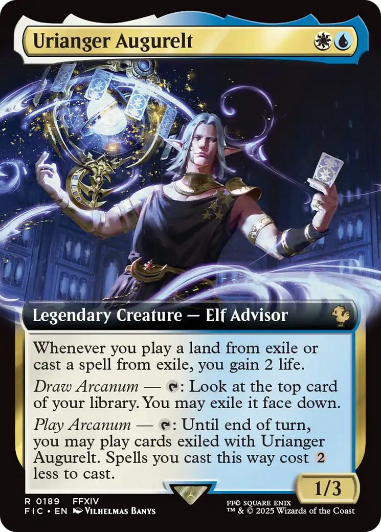 Urianger Augurelt (Extended Art) [FINAL FANTASY Commander] | Exor Games Truro