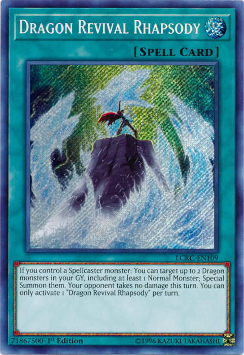 Dragon Revival Rhapsody [LCKC-EN109] Secret Rare | Exor Games Truro