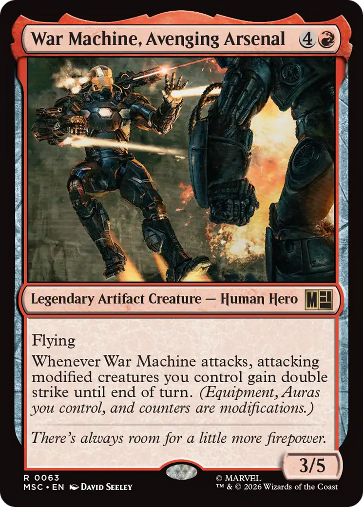 War Machine, Avenging Arsenal [Marvel Super Heroes Commander] | Exor Games Truro