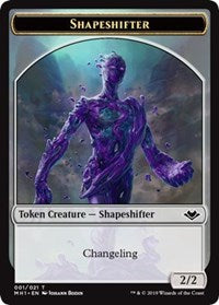 Shapeshifter (001) // Bear (011) Double-Sided Token [Modern Horizons Tokens] | Exor Games Truro