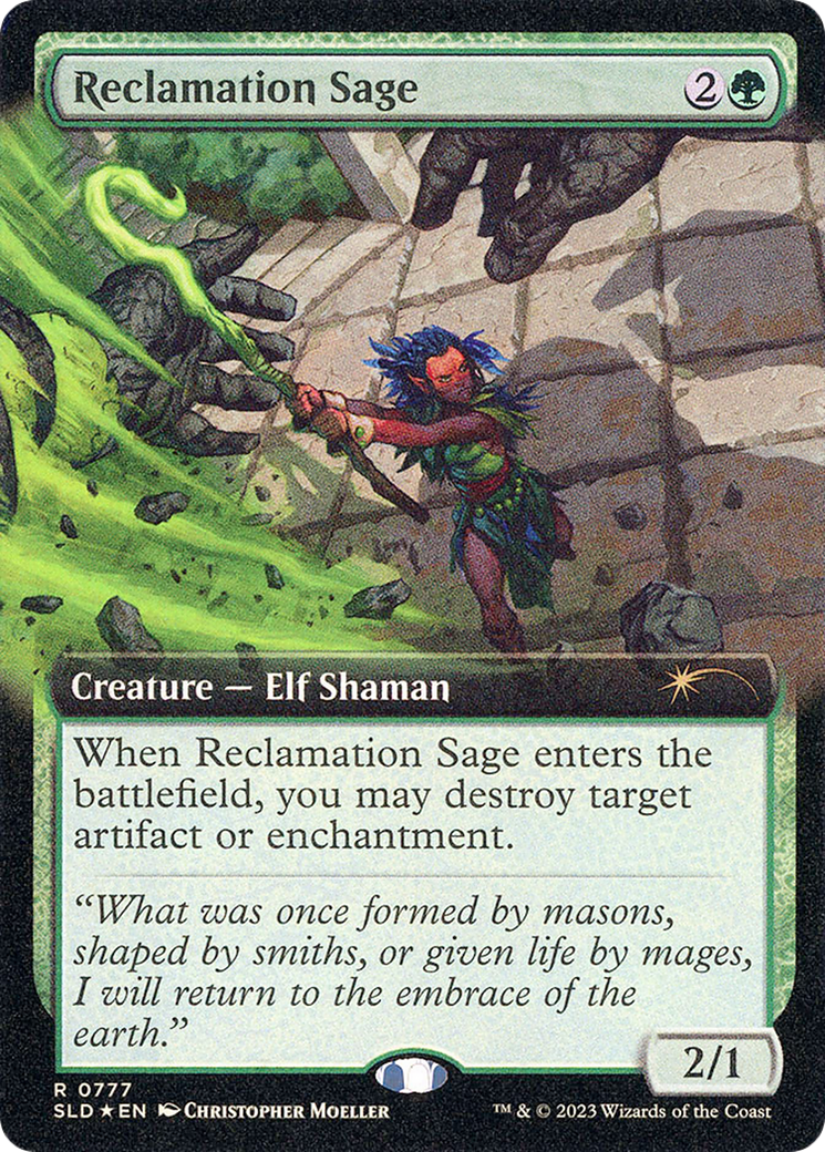 Reclamation Sage (Extended Art) [Secret Lair Drop Series] | Exor Games Truro
