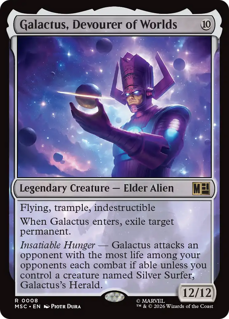 Galactus, Devourer of Worlds [Marvel Super Heroes Commander] | Exor Games Truro