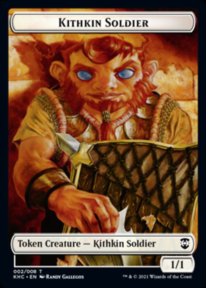 Kithkin Soldier Token [Kaldheim Commander Tokens] | Exor Games Truro