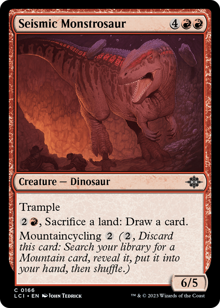 Seismic Monstrosaur [The Lost Caverns of Ixalan] | Exor Games Truro